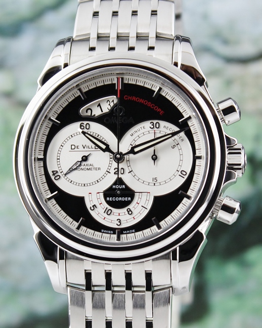 (image for) Omega Stainless Steel De Ville Co-Axial Chronoscope / 45505000